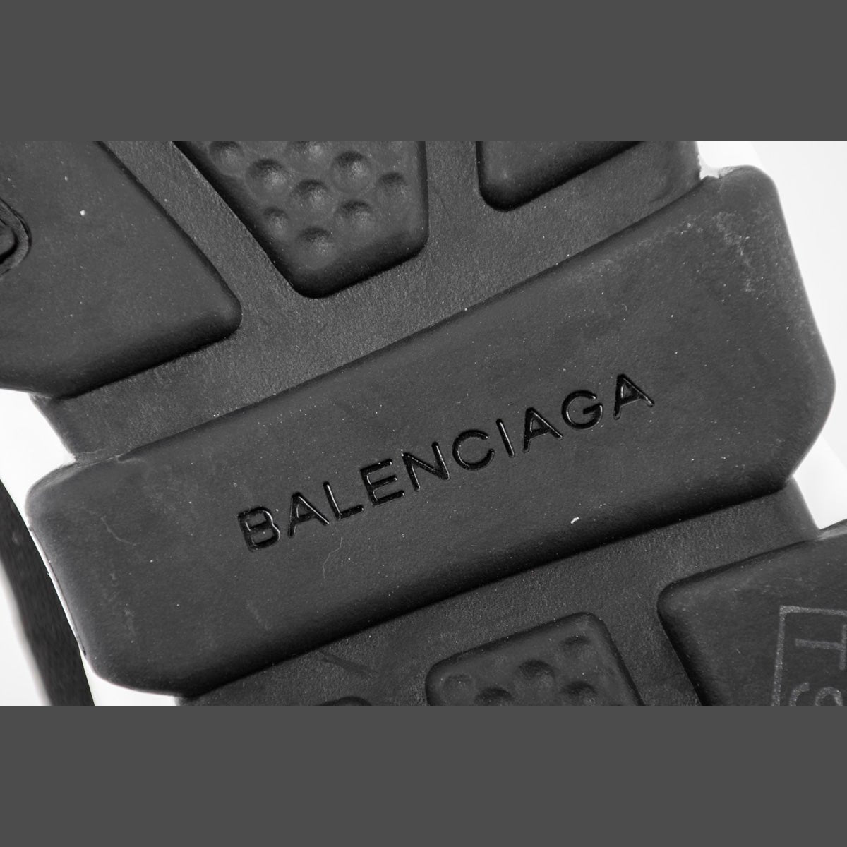 BALENCIAGA SPEED TRAINER x BLACK WHITE BLACK