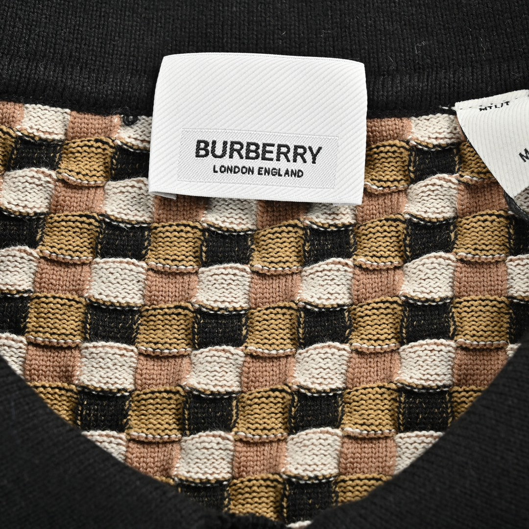 Burberry Checkered Polo Shirt