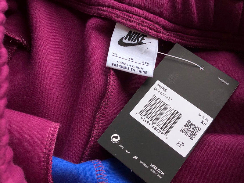 NIKE TECH FLEECE PANTS x SANGRIA/GAME ROYAL