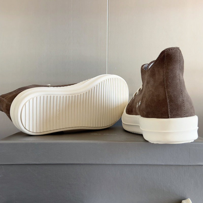 Rick Owens taupe Low-Top Sneakers