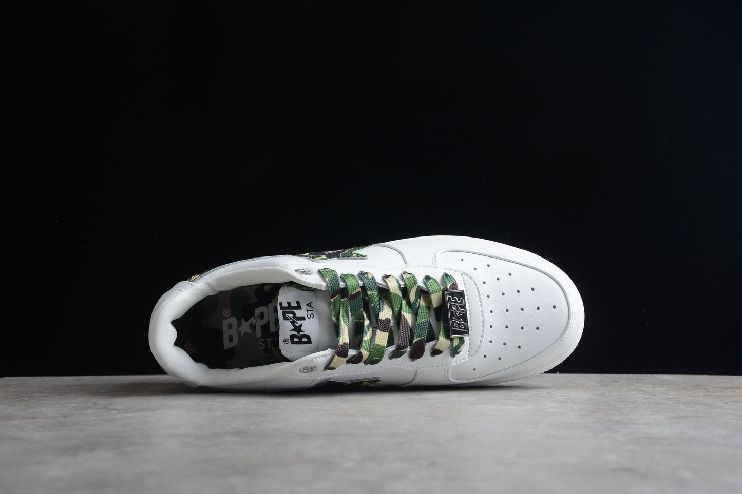 BAPE STA White Camo Edition Sneakers