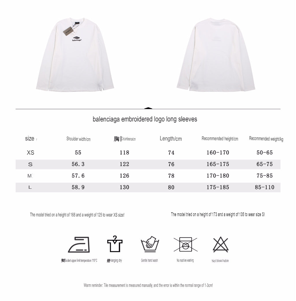 Balenciaga Long Sleeve T-Shirt