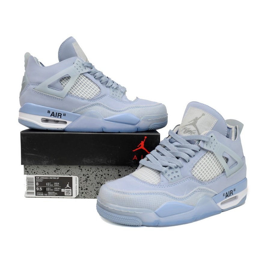 JORDAN 4 x OFF-WHITE ARCTIC