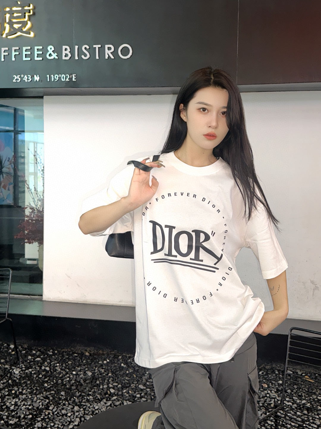 Dior "Forever Dior" T-Shirt (White)