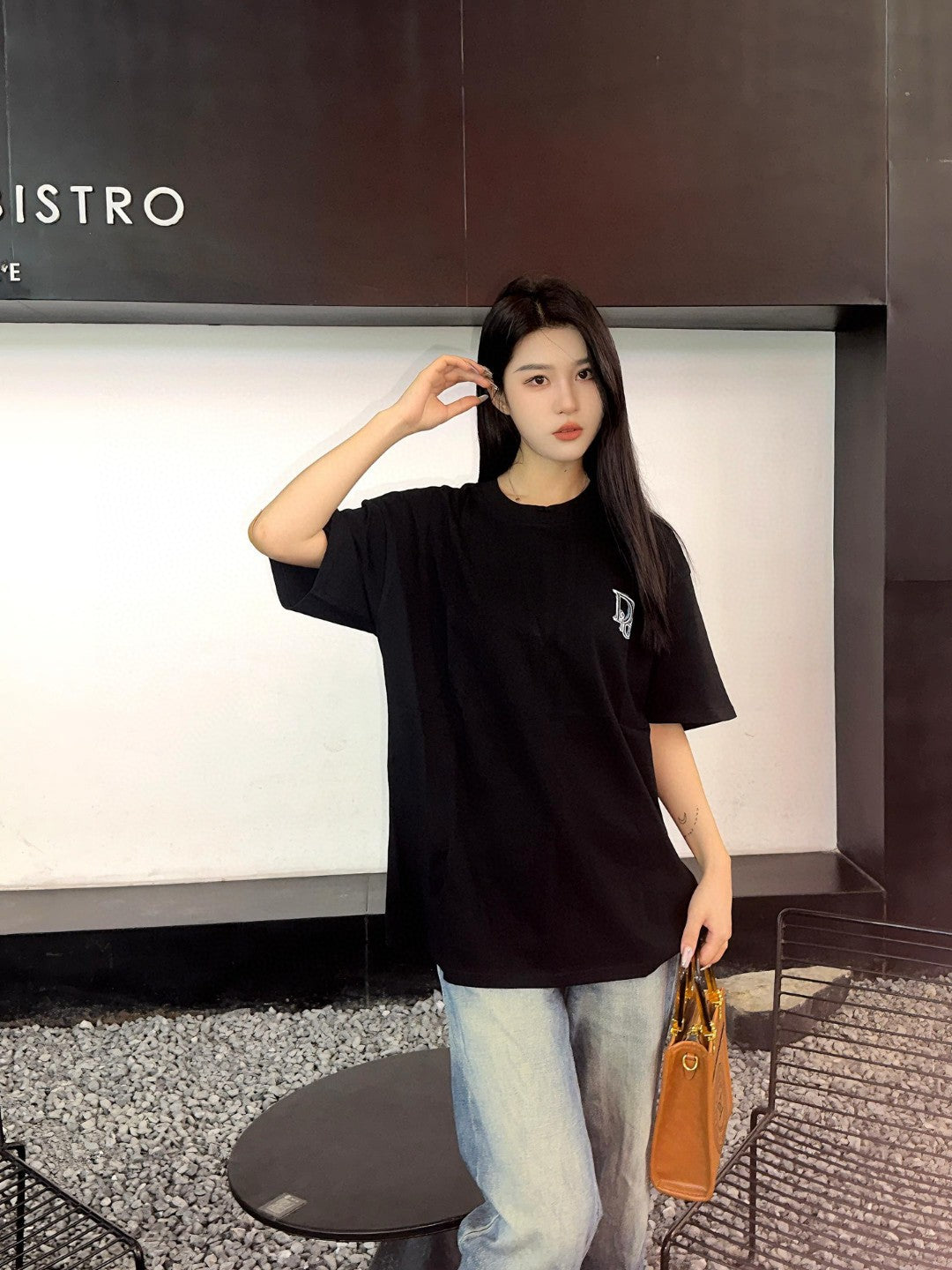 Dior Classic Logo T-Shirt (Black)