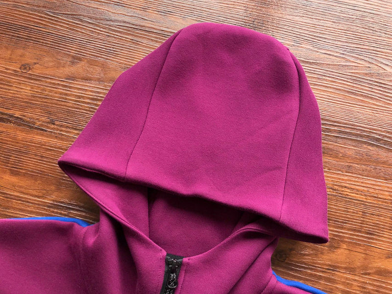 NIKE TECH FLEECE HOODIE x SANGRIA/GAME ROYAL