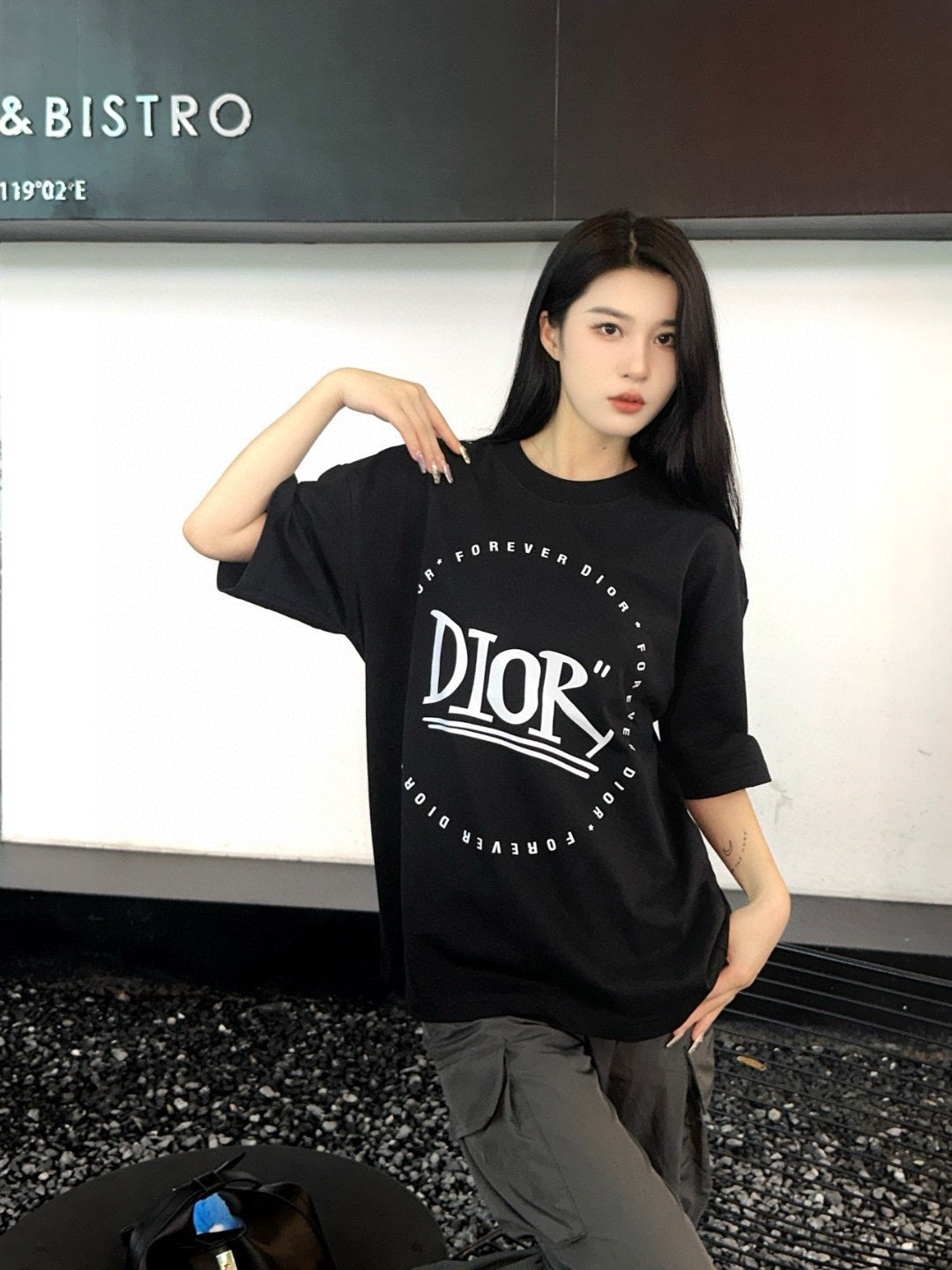 Dior "Forever Dior" T-Shirt (Black)