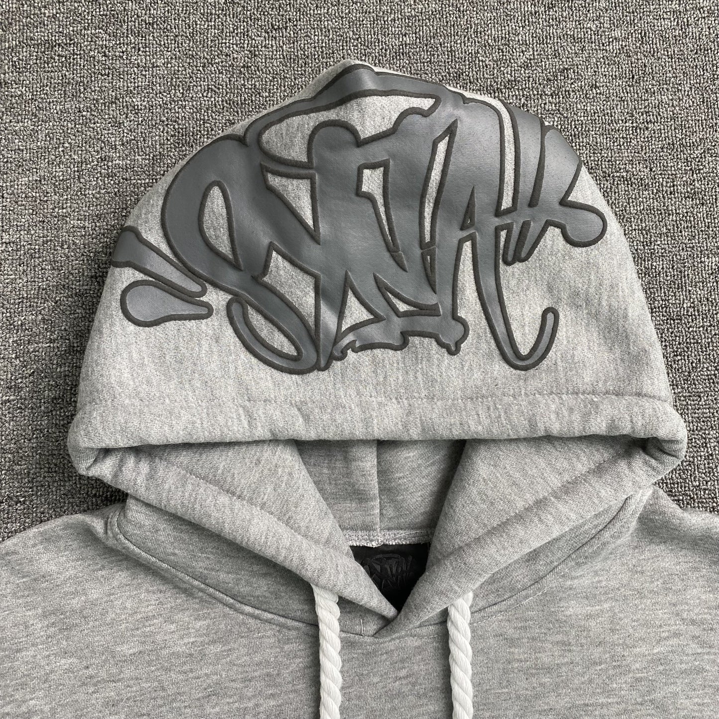 SYNA WORLD HOOD LOGO HOODIE GREY