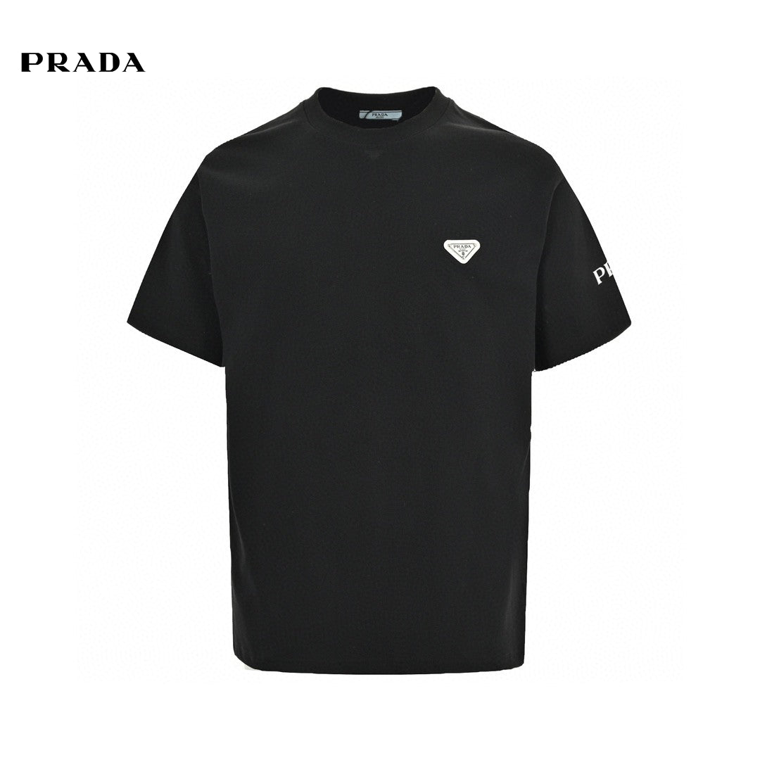 Prada Logo T-Shirt (Black)