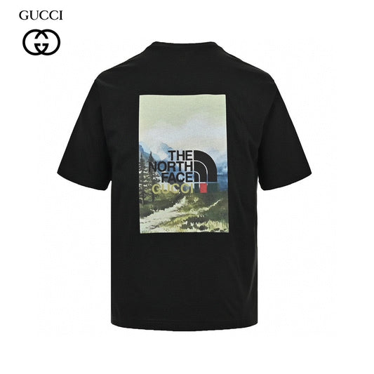 The North Face x Gucci Nature Print T-Shirt (Black)