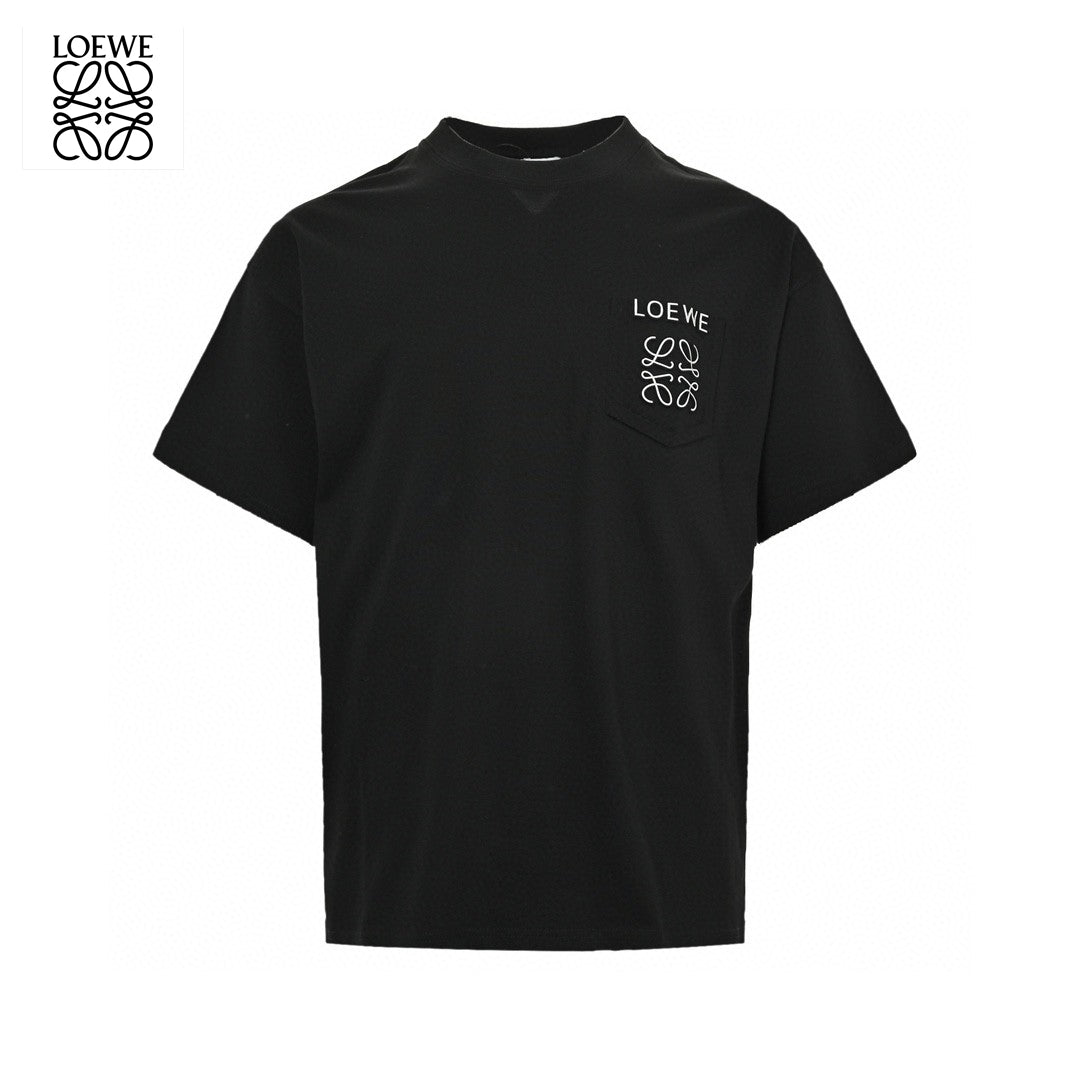 Loewe Black Pocket Logo T-Shirt