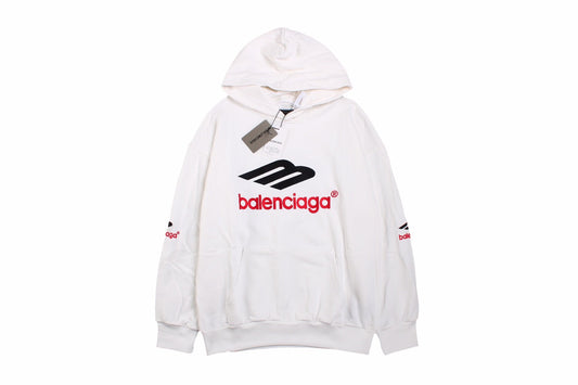 Balenciaga White Hoodie