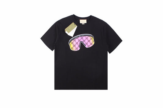 Gucci Sunglasses Graphic T-Shirt - Black