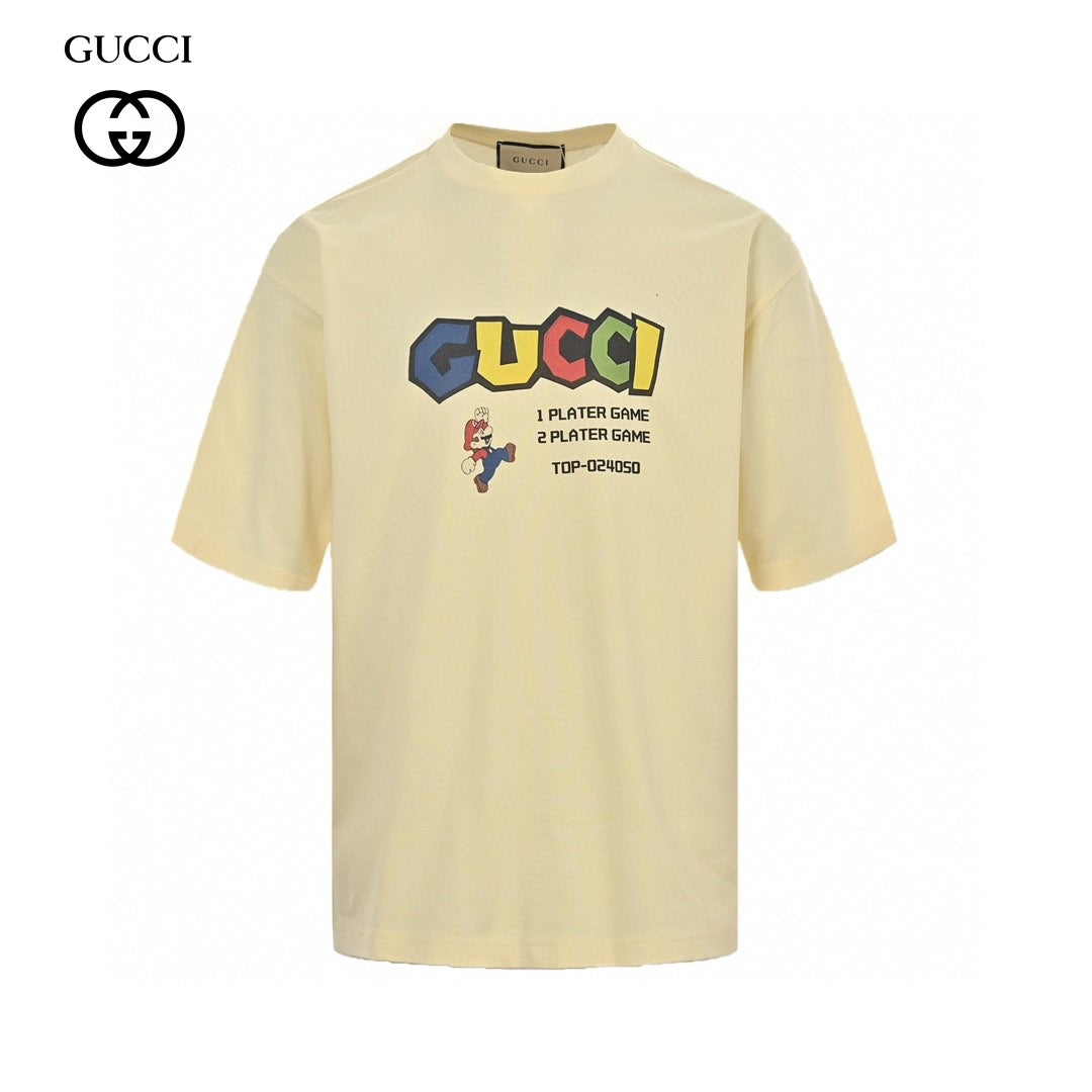 Gucci Retro Game T-Shirt (Cream)