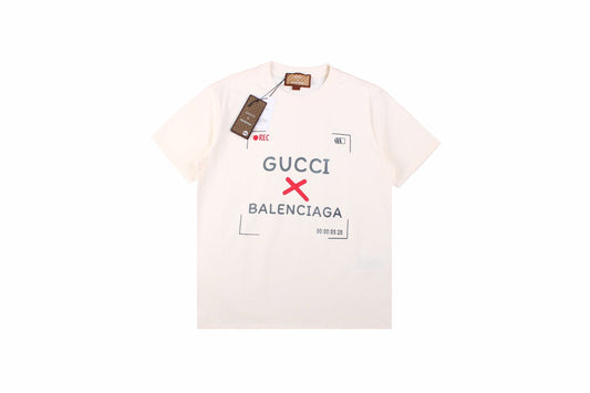 Gucci x Balenciaga Collaboration T-Shirt - White