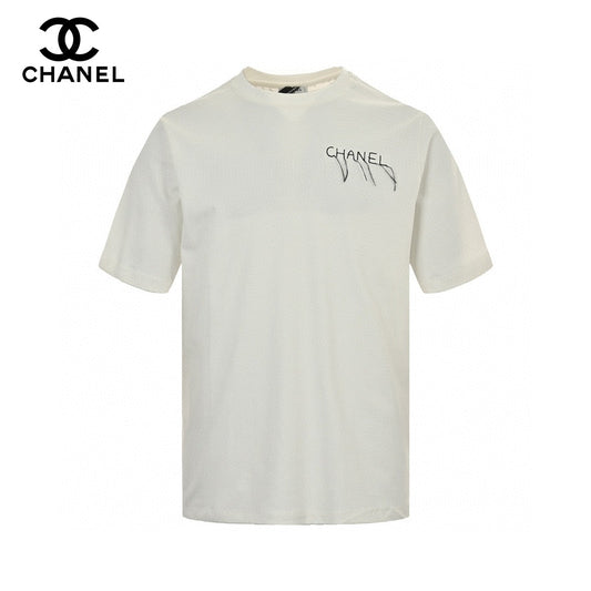 Chanel Logo T-Shirt (White)