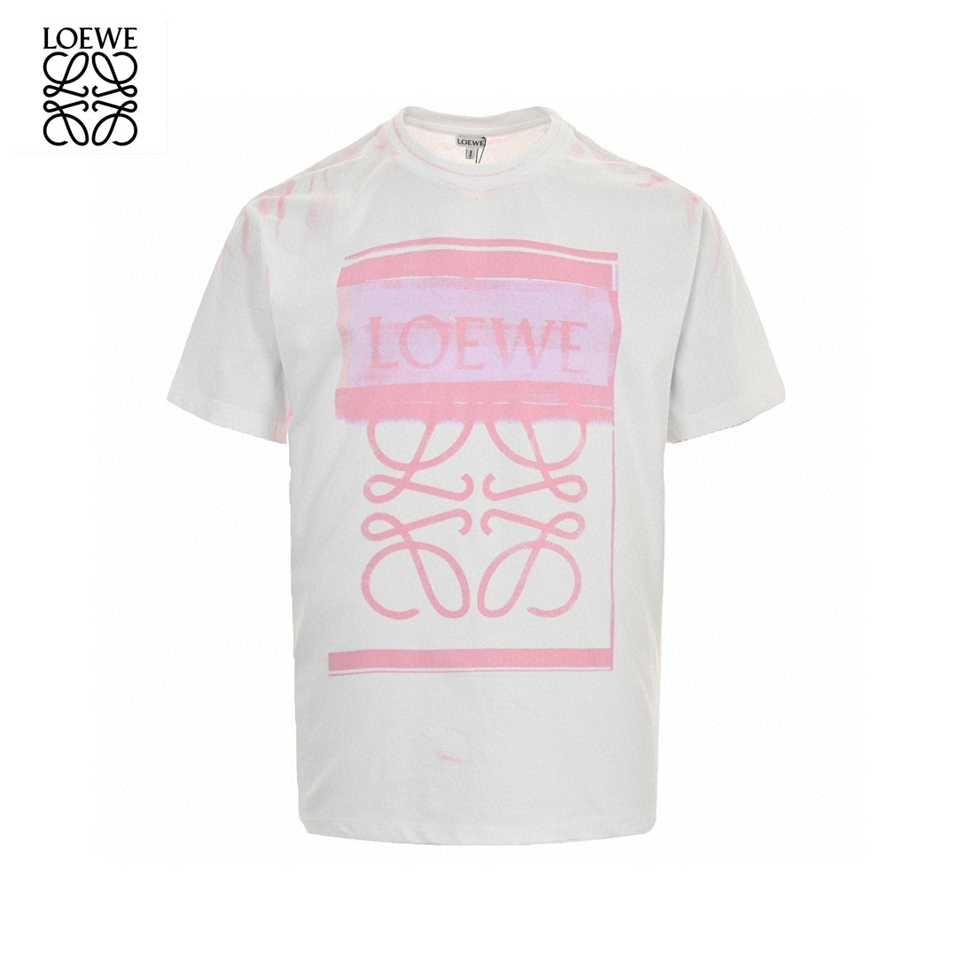 Loewe Pink Graphic T-Shirt