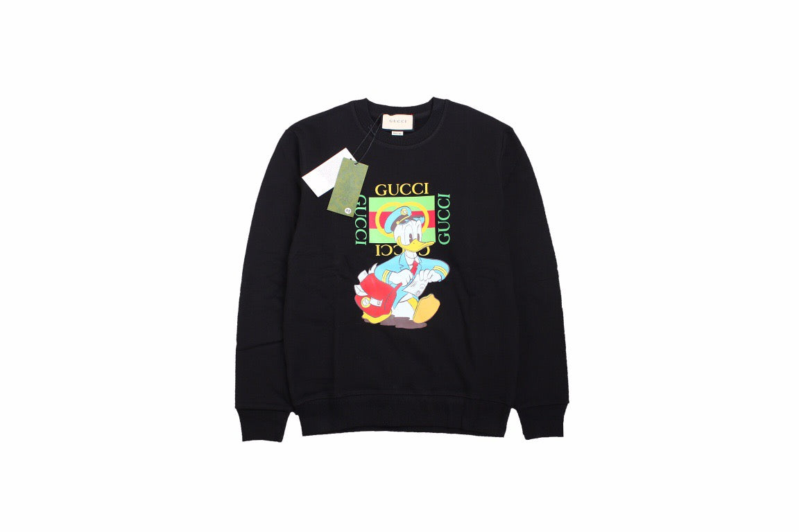 Gucci Donald Duck Sweatshirt - Black