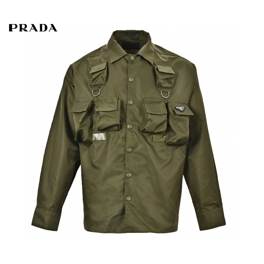 Prada Military Style Jacket