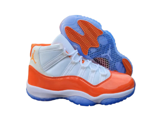 JORDAN 11 Orange and White