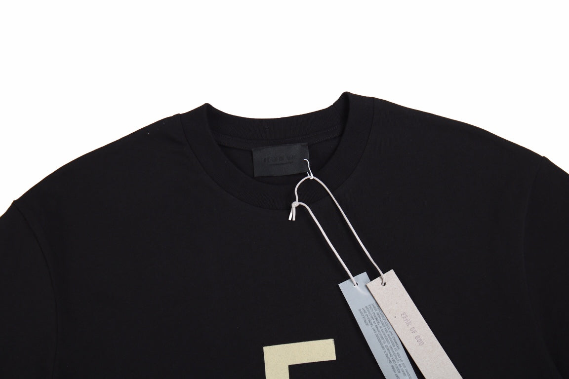 Fear of God Letter F T-Shirt (Black)