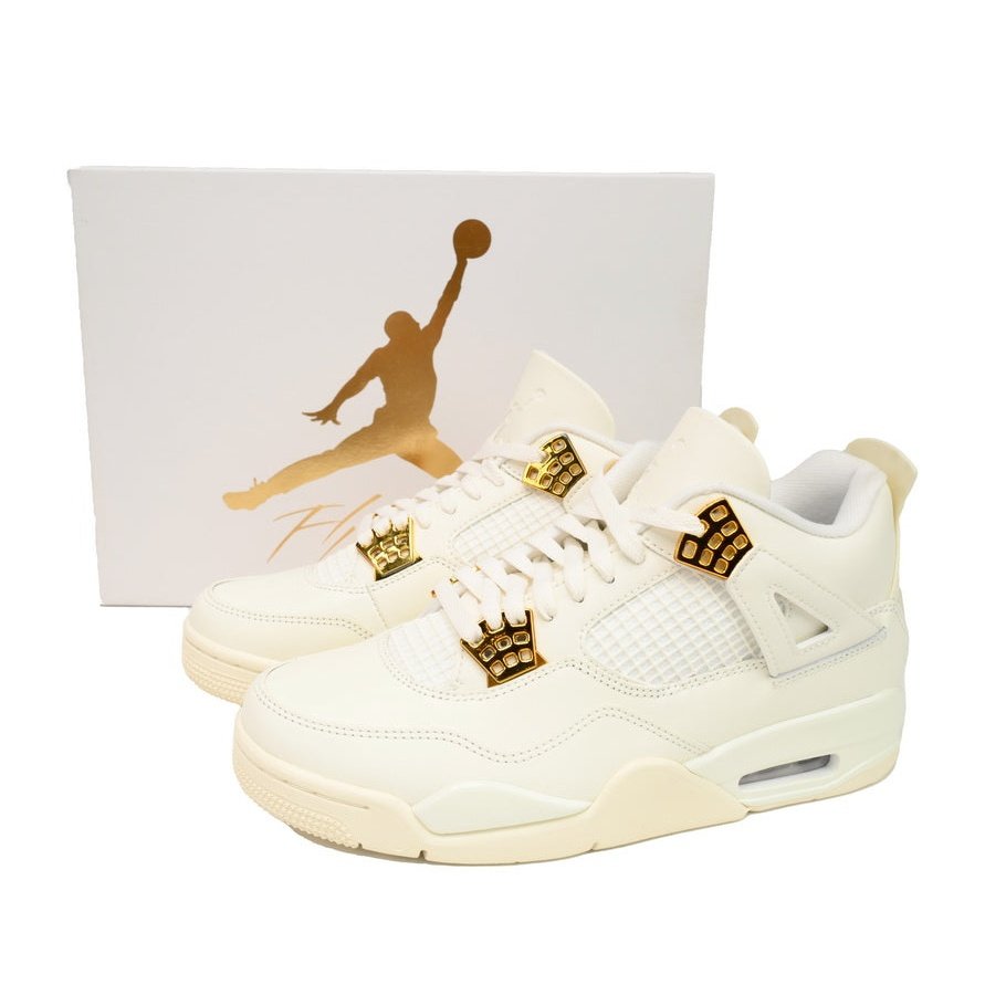 JORDAN 4 x METALLIC GOLD