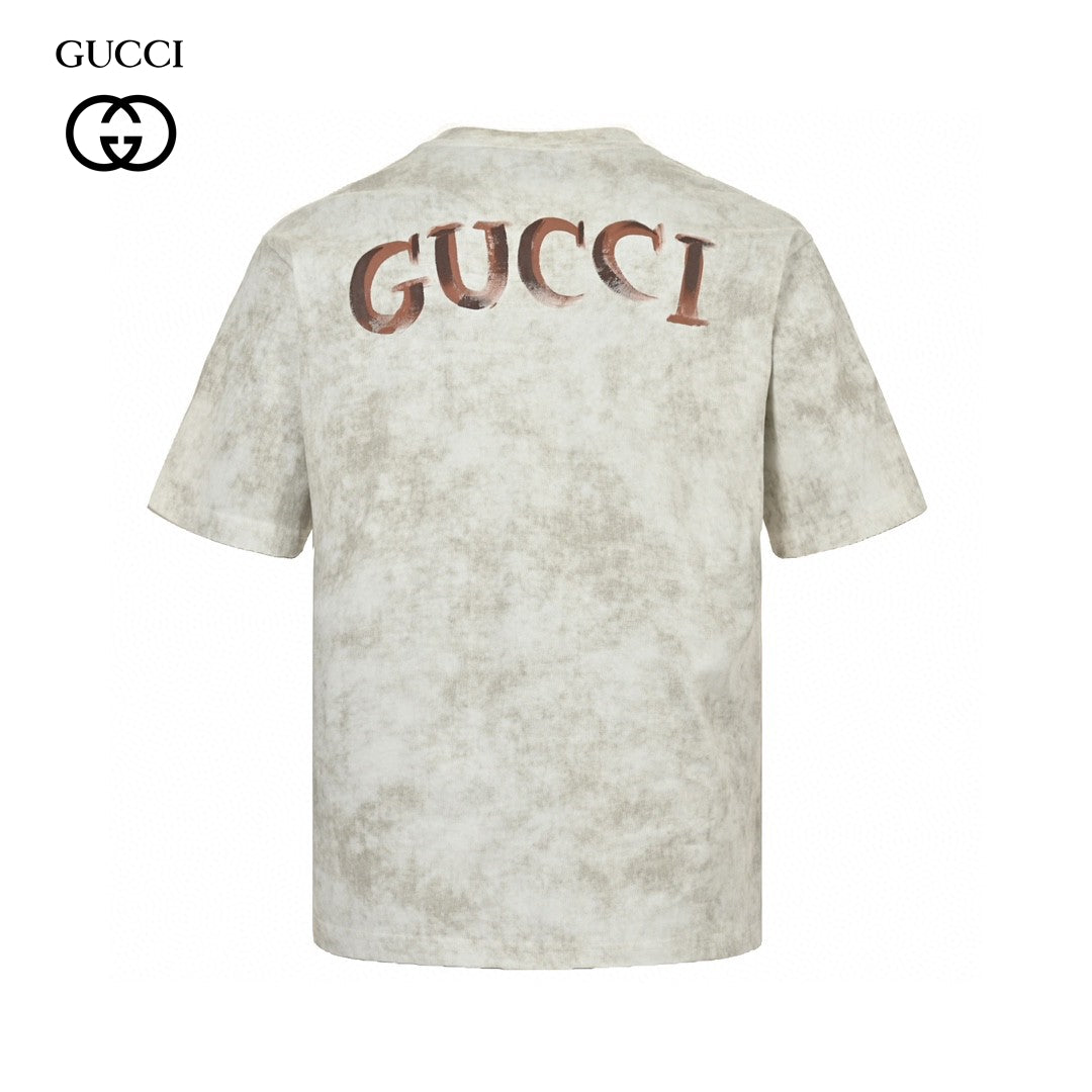 Gucci Distressed Logo T-Shirt