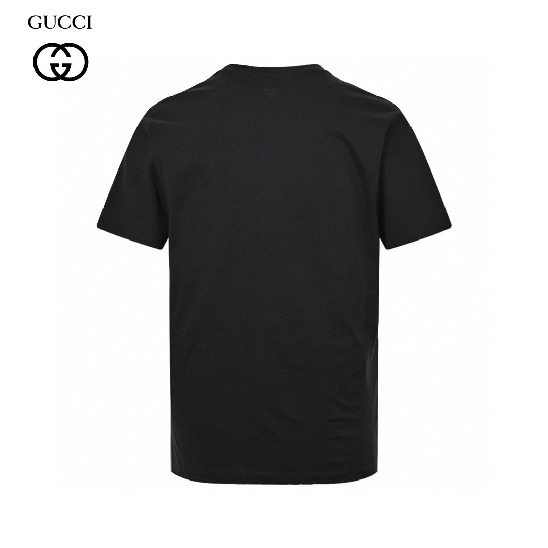 Gucci Black T-Shirt with Firenze 1921 Logo