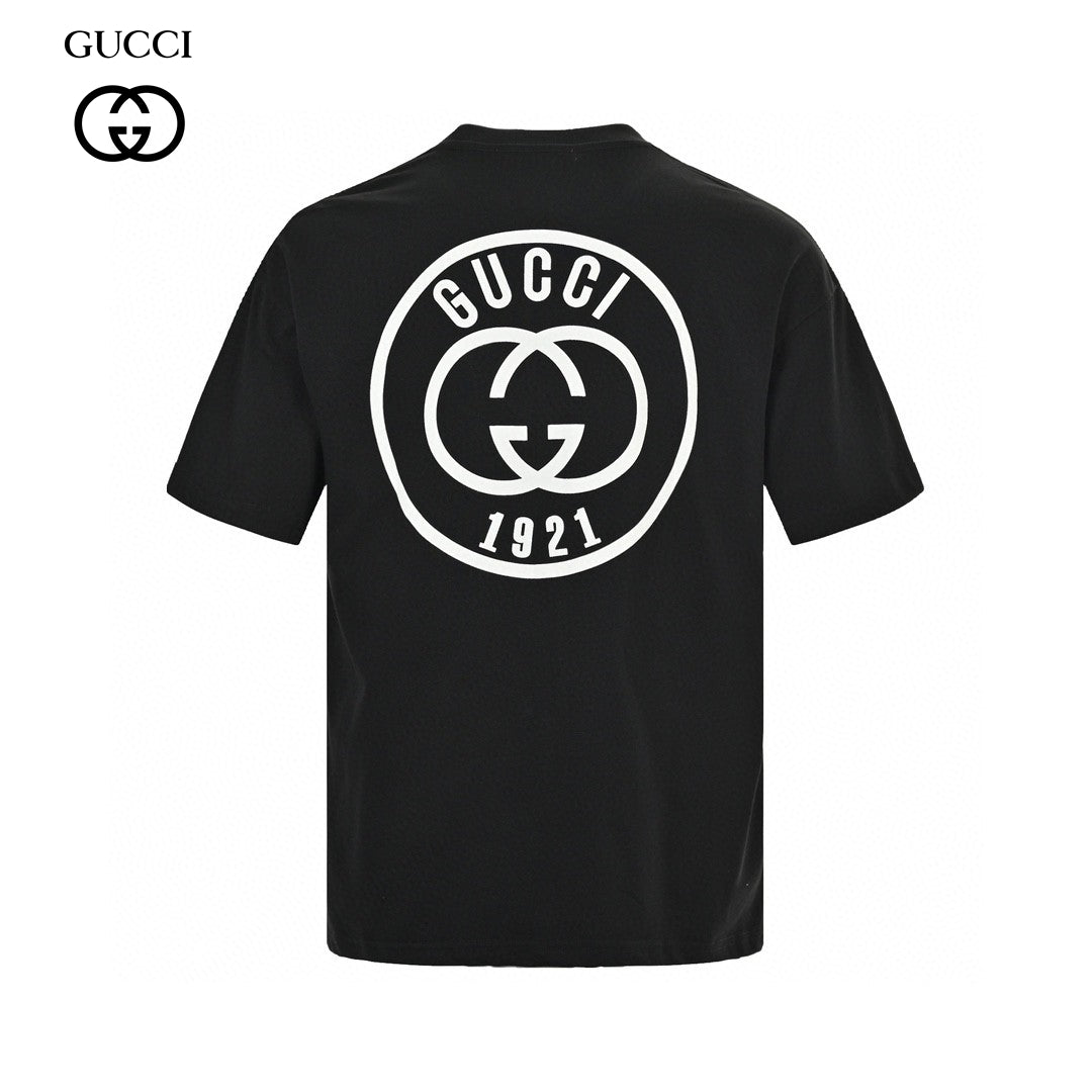 Gucci 1921 Logo Graphic T-Shirt (Black)