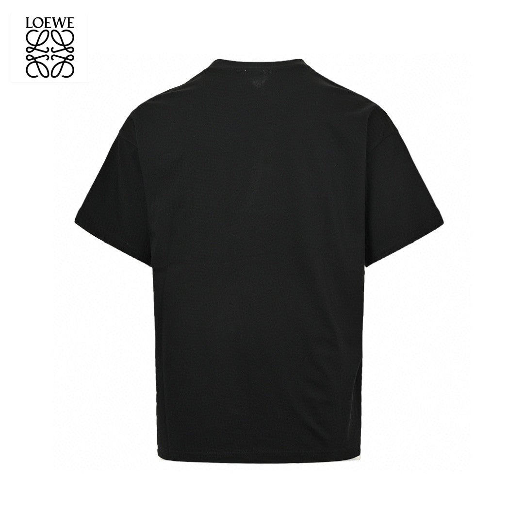 Loewe Black Pocket Logo T-Shirt