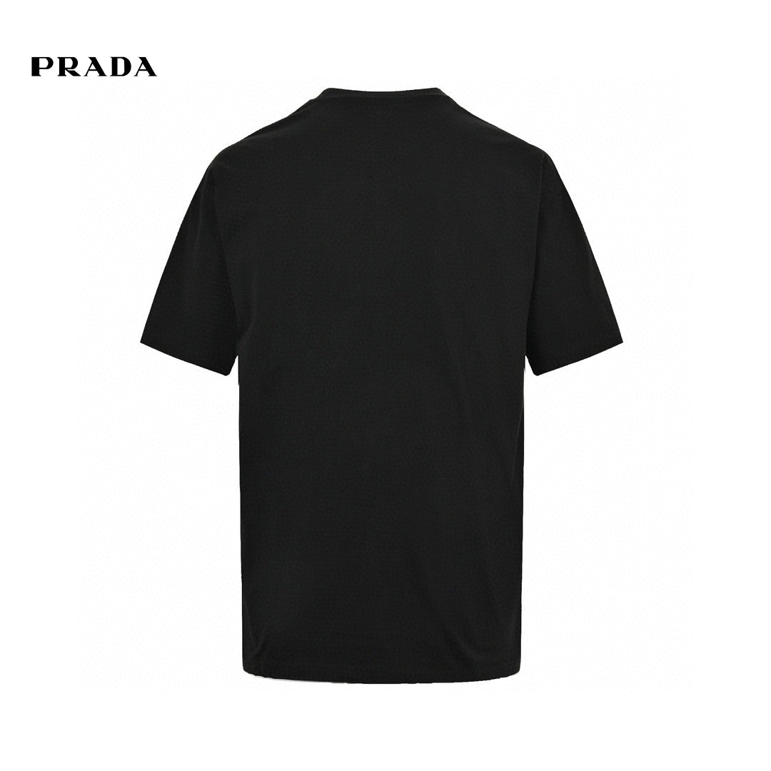 Prada Milano Black Emblem T-Shirt