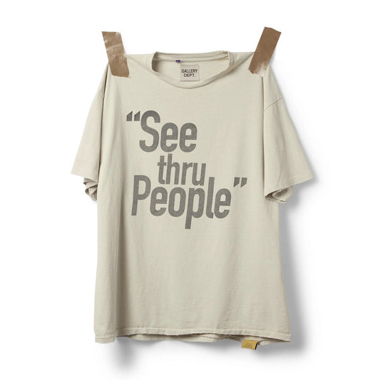 GALLERY DEPT See Thru People Tee LOGO