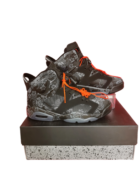 Jordan 6 Black and Orange