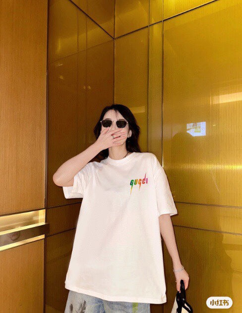 Gucci Lightning Logo T-Shirt (Cream)