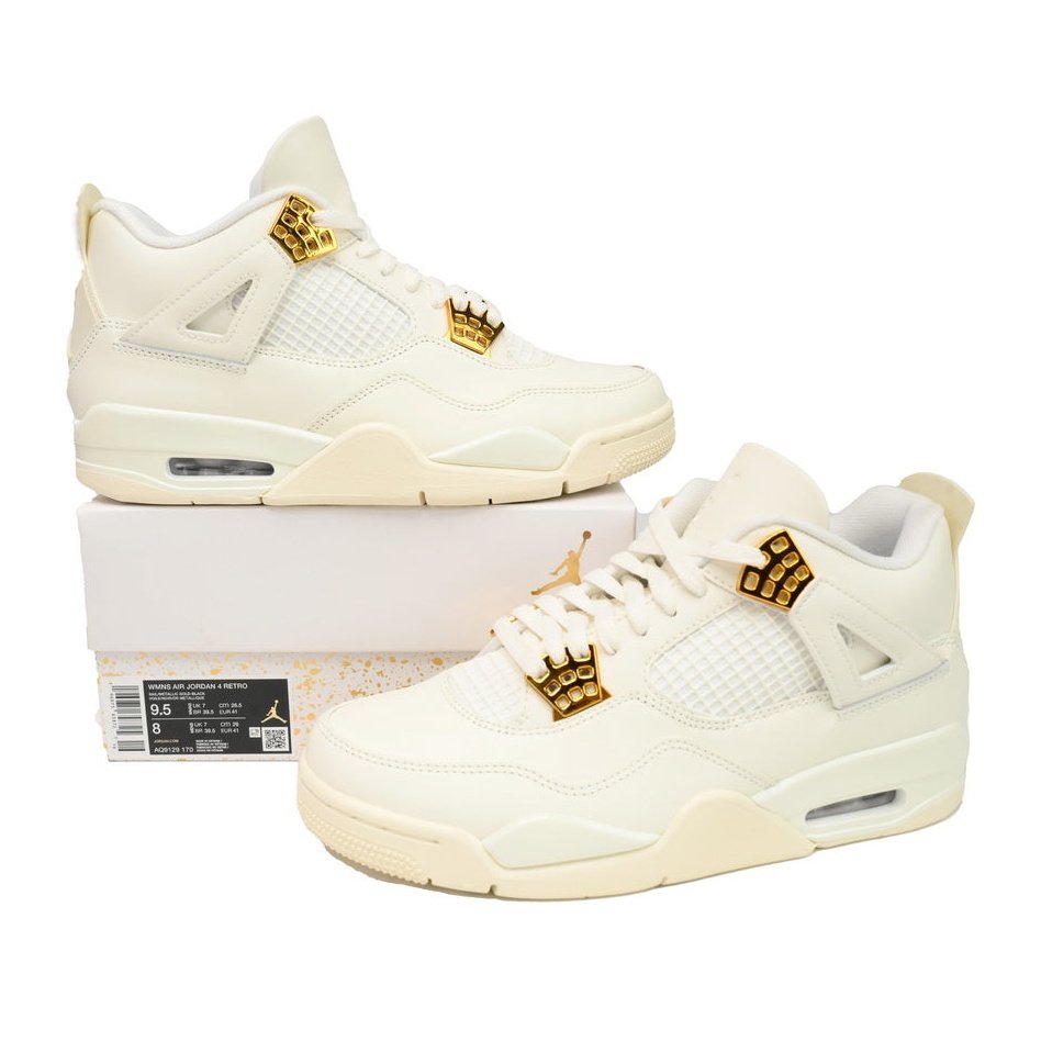 JORDAN 4 x METALLIC GOLD