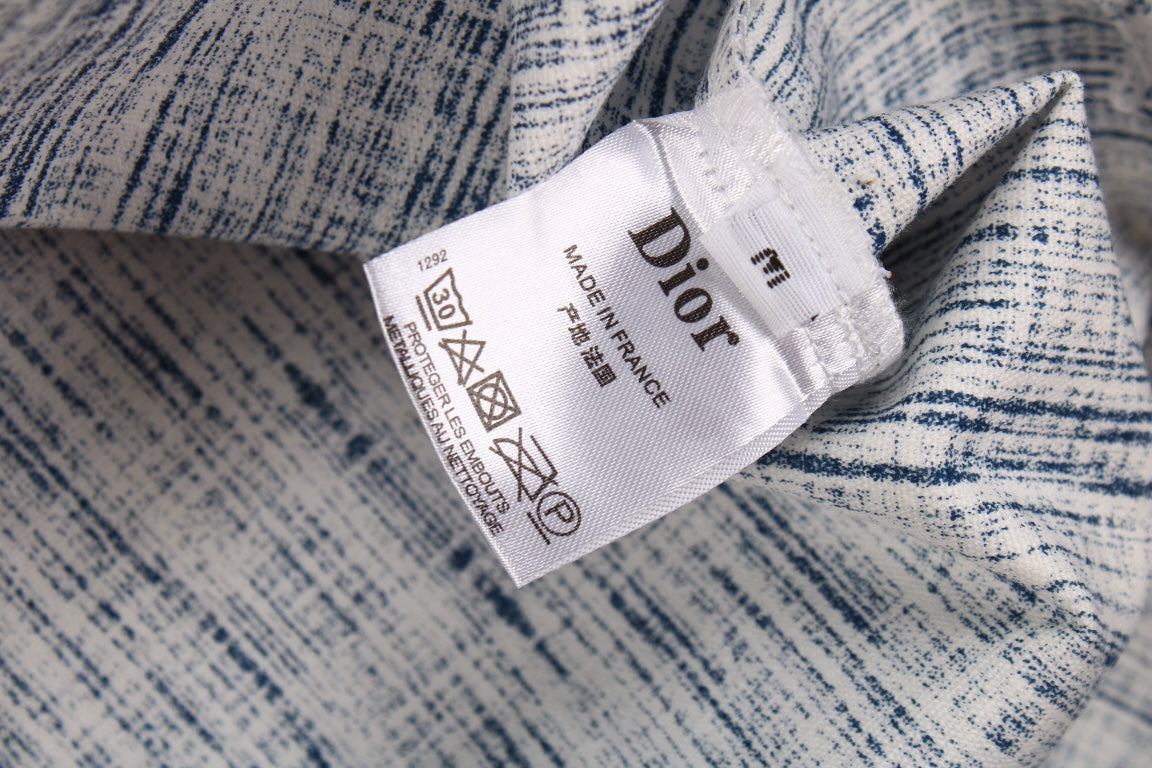 Dior Monogram Shirt (Blue/White)