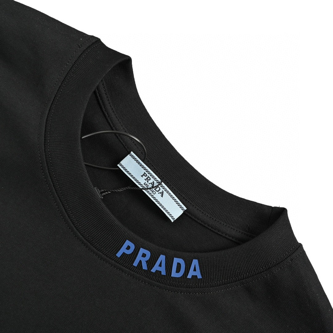 Prada Triangle Logo T-Shirt