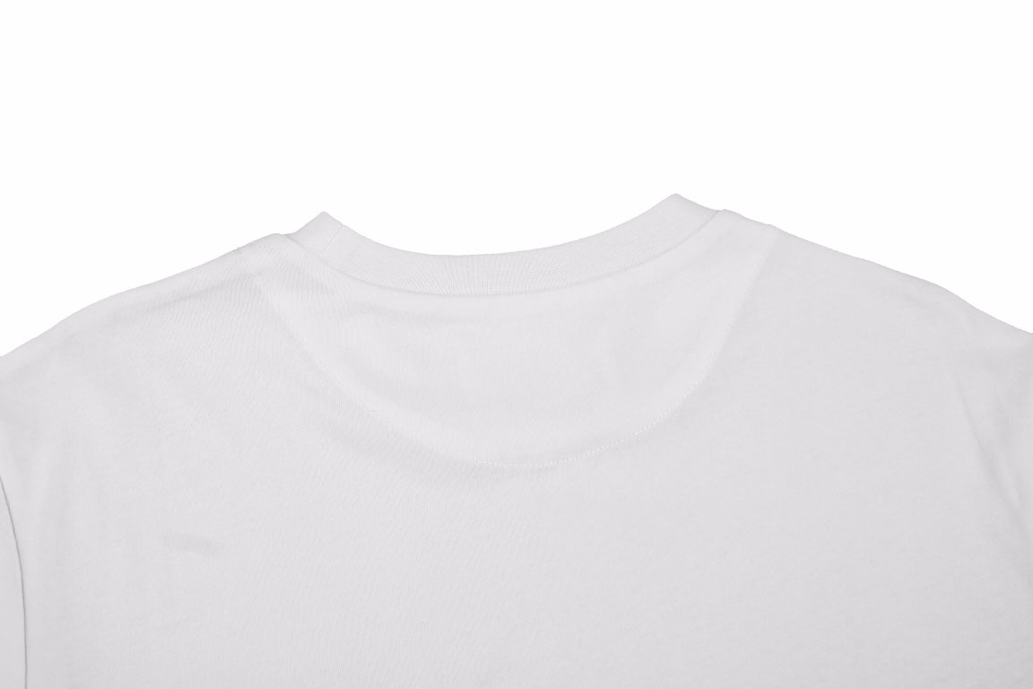 Prada Logo Pocket T-Shirt (White)