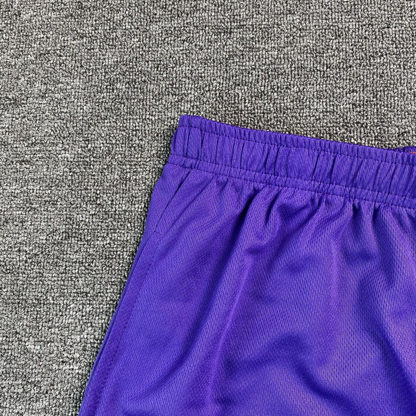 ERIC EMANUEL EE BASIC SHORTS PURPLE/YELLOW