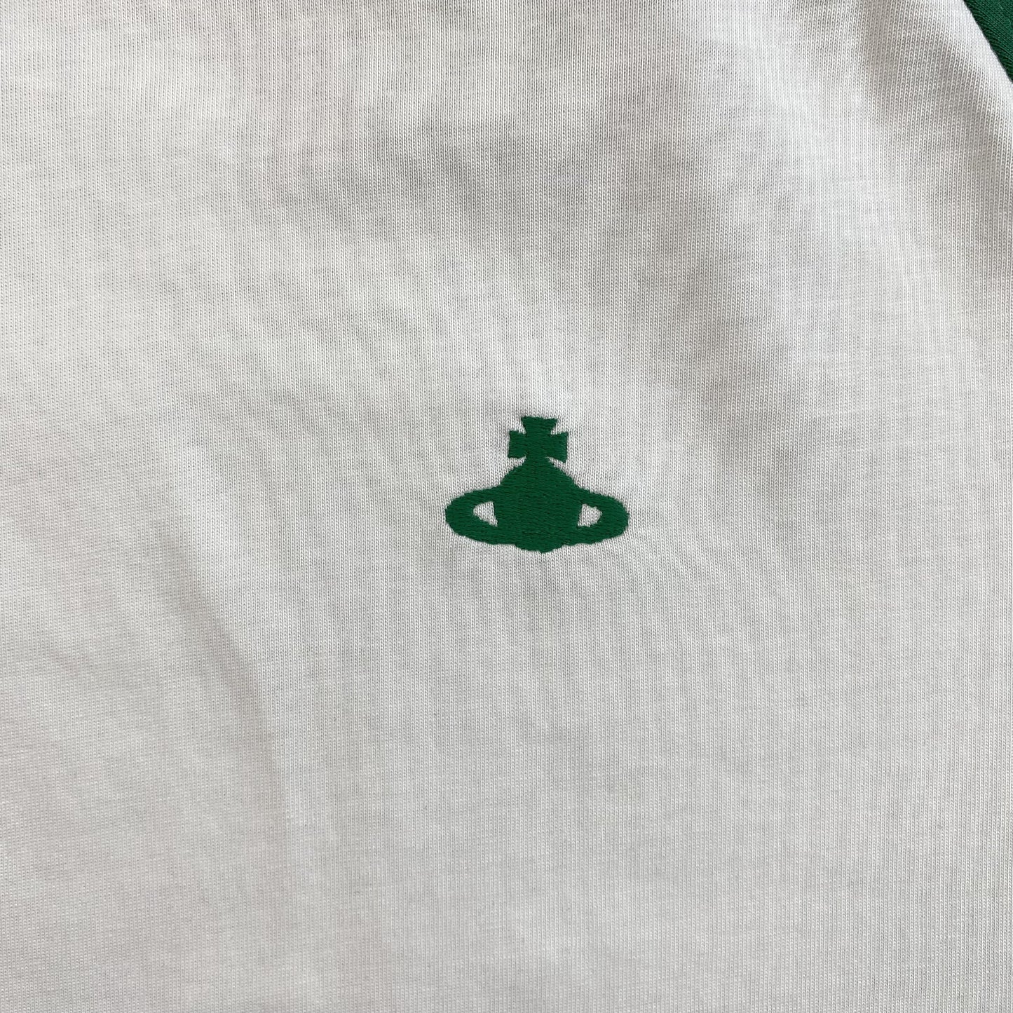 VIVIENNE WESTWOOD T-SHIRT WHITE GREEN