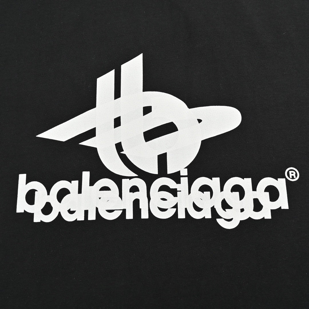 Balenciaga T-Shirt - Overlapping Logo