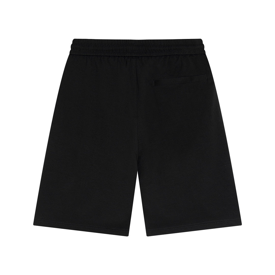 CHROME HEARTS HORSE SHOE LOGO SHORTS BLACK