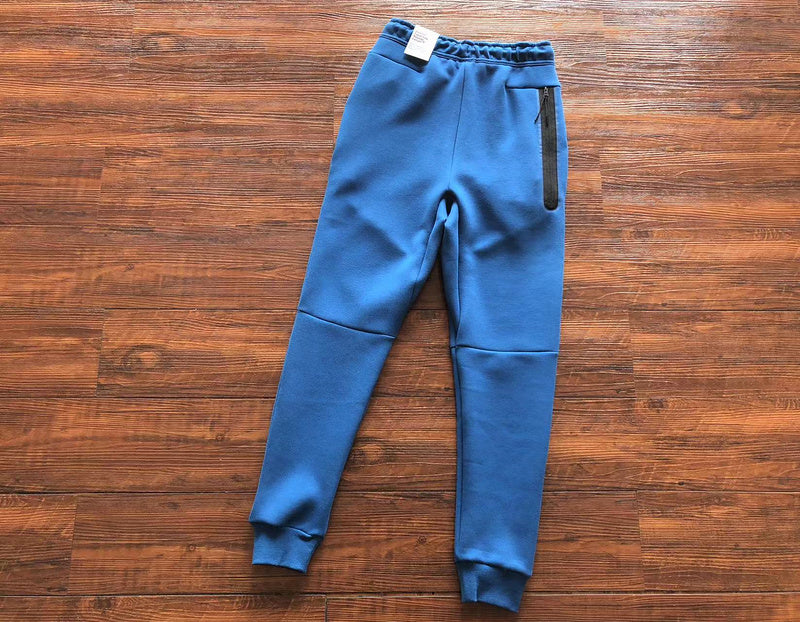 NIKE TECH FLEECE PANTS x BLUE WHITE