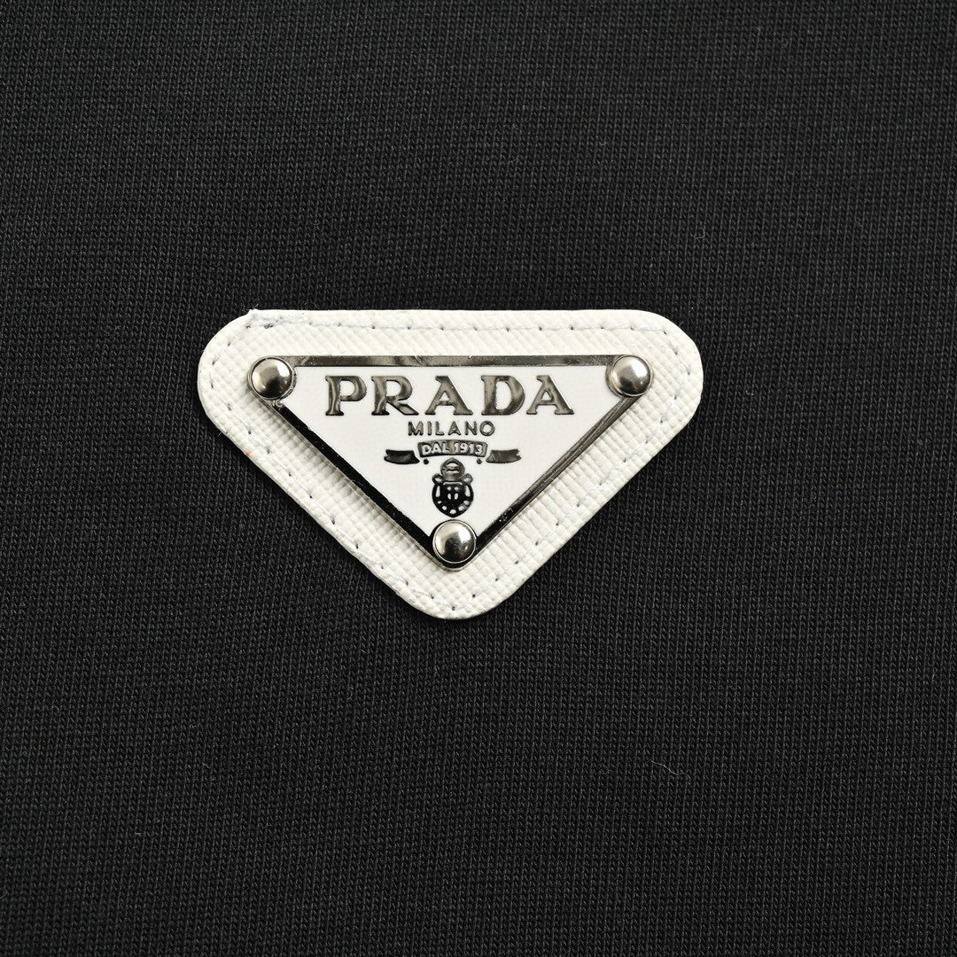 Prada Logo T-Shirt (Black)