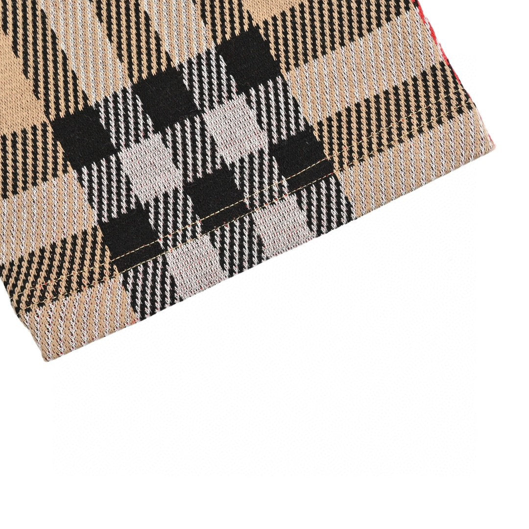 Burberry Beige Check T-Shirt