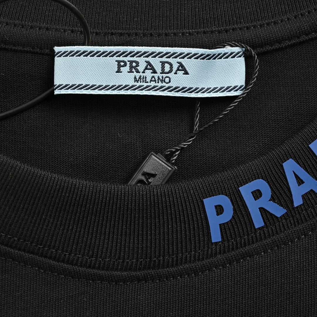 Prada Triangle Logo T-Shirt