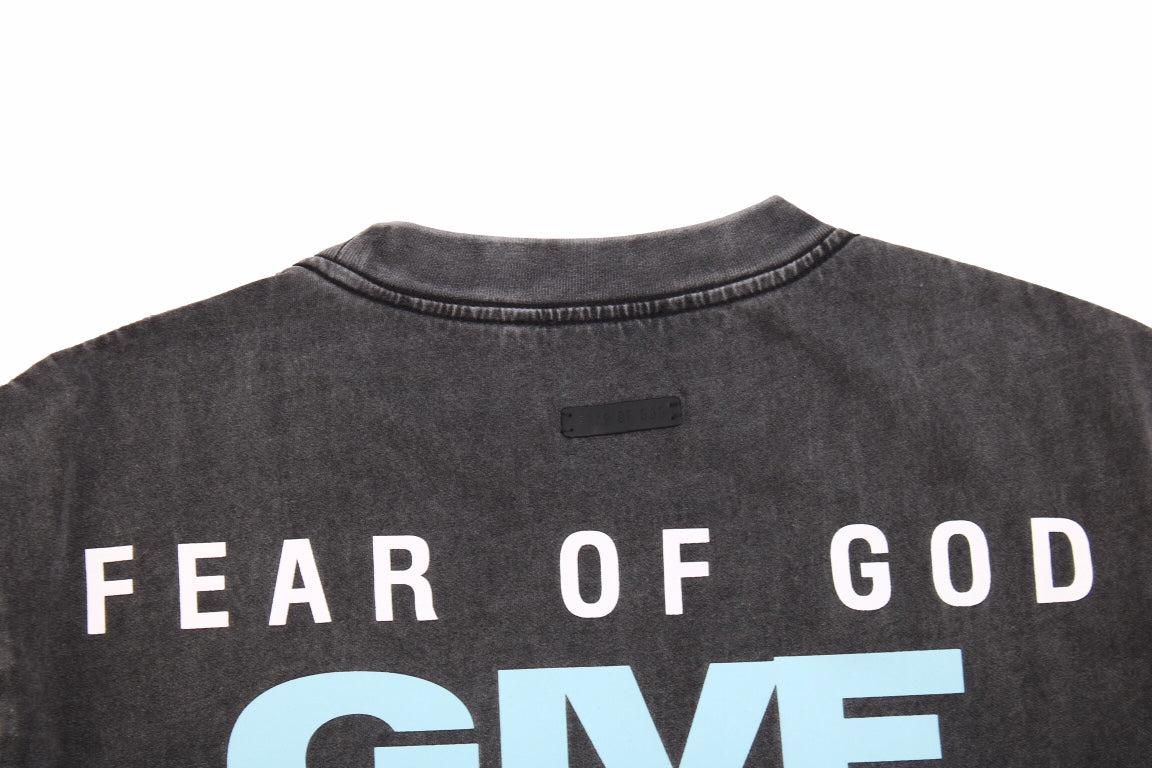 Fear of God T-Shirt with 'Give It Up' Text