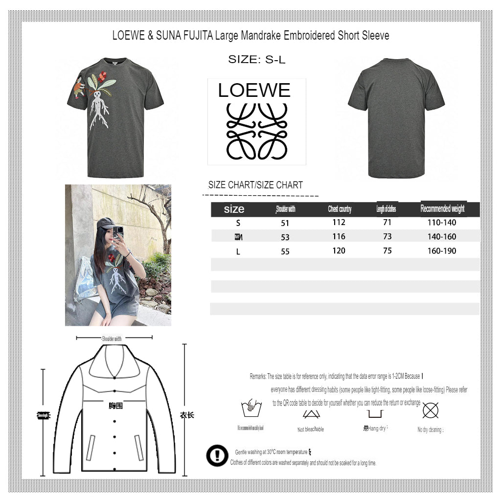 Loewe Botanical Graphic T-Shirt