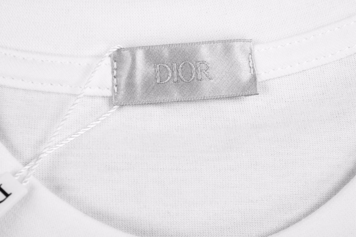 Dior T-Shirt with Artistic Logo Design