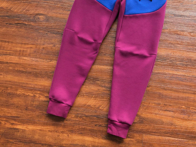 NIKE TECH FLEECE PANTS x SANGRIA/GAME ROYAL